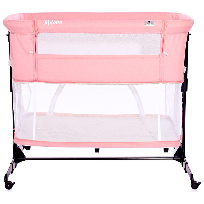 Lorelli Milano 2 in 1 Crib - Pink 10080440001