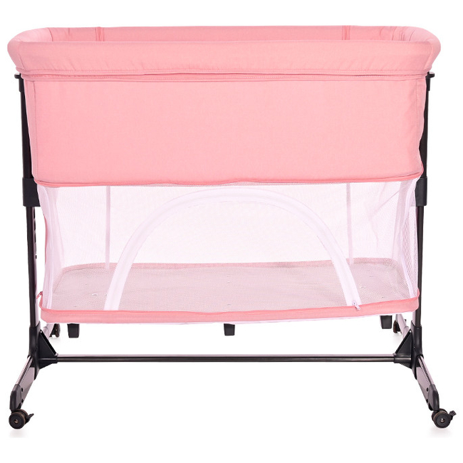 Lorelli Milano 2 in 1 Ρυθμιζομενο Λίκνο με Κουνουπιέρα - Pink 10080440001 (Δώρο Super Απαλή Κουβερτούλα)