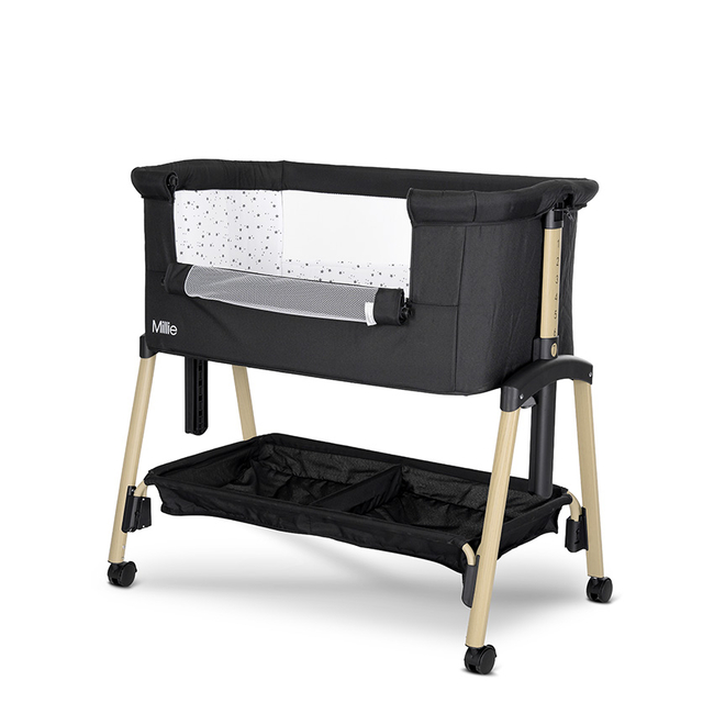 Lorelli Crib Millie with Foldable Side Black 10080732601