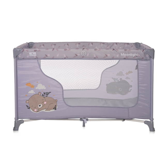 Lorelli Moonlight 1 layer Travel Cot Grey Dream 10080392365