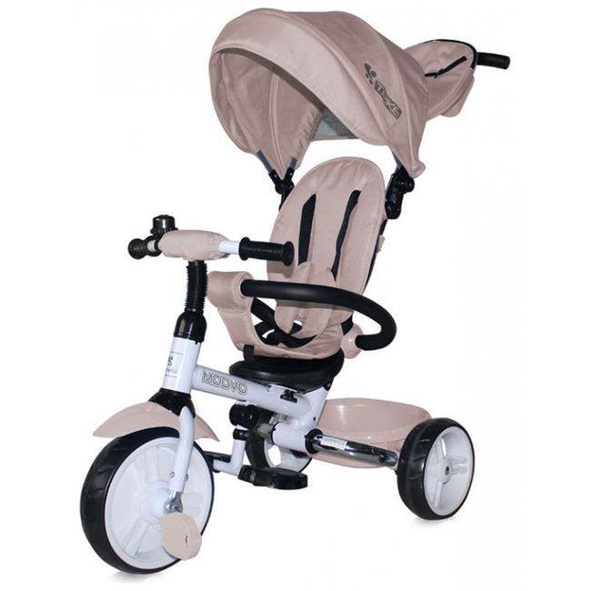 Lorelli Moovo Foldable Children Tricycle with Backrest Ivory 10050472105
