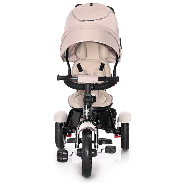Lorelli Neo Air Wheels Τρίκυκλο Ποδήλατο Με Ανάκλιση Πλάτης και Περιστρεφόμενο Κάθισμα Ivory 10050342105 (Δωρο 2 Φωτα Led)