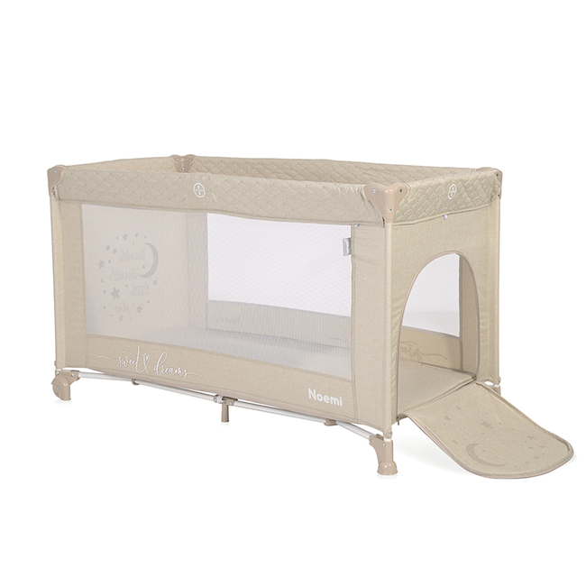 Lorelli Noemi 1 Layer Playpen Fog Beige Star 10080542217