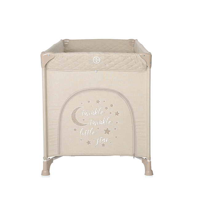 Lorelli Noemi 1 Layer Playpen Fog Beige Star 10080542217