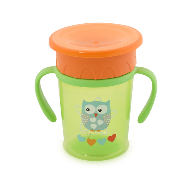 Lorelli All Around Cup with Handle 270ml 12+m  - Orange(1023052)