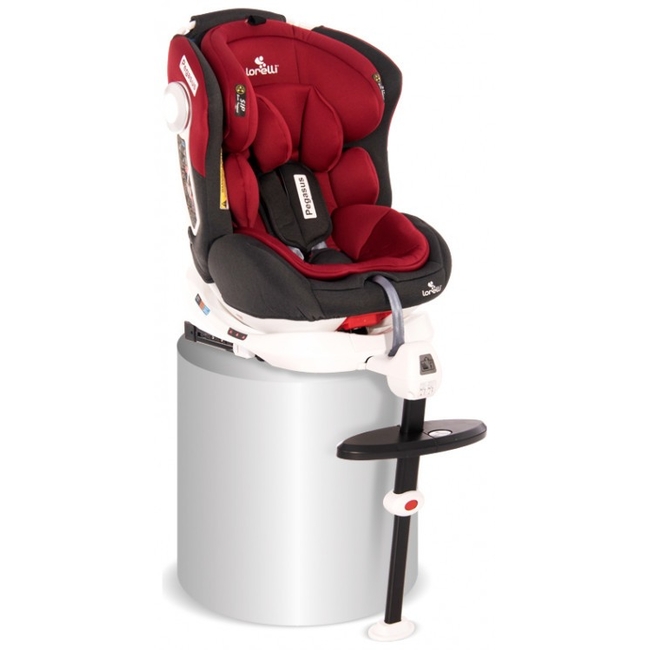 Lorelli Pegasus Isofix 0-36kg Car Seat 360° Rotation - Red Black (10071462103)