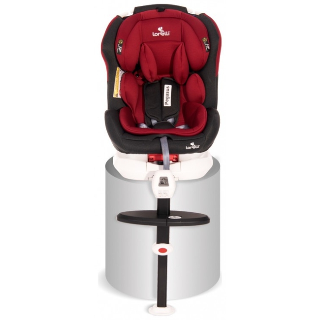 Lorelli Pegasus Isofix 0-36kg  Κάθισμα Αυτοκινήτου 360° Περιστροφή - Red Black (10071462103)