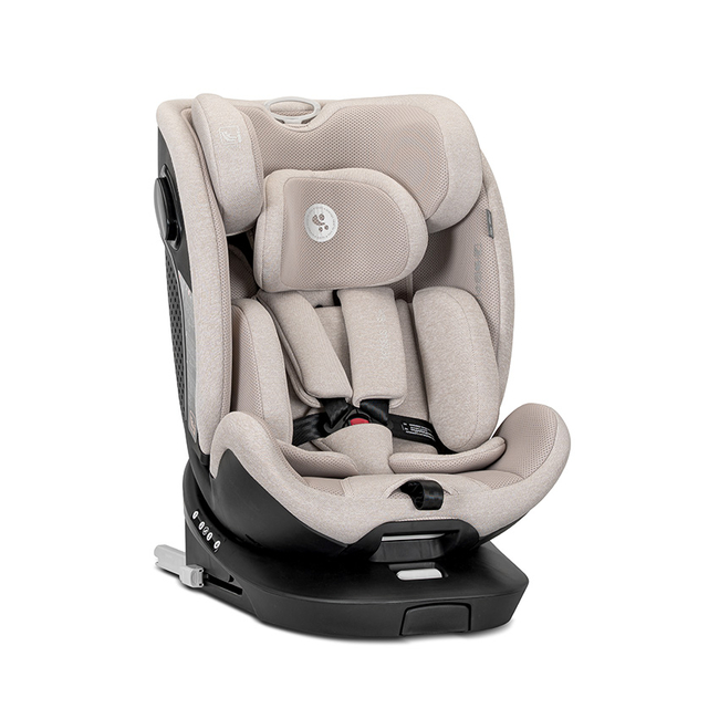 Lorelli Perseus i-Size ISOFIX 40–150 cm Beige – Παιδικό Κάθισμα Αυτοκινήτου 360°