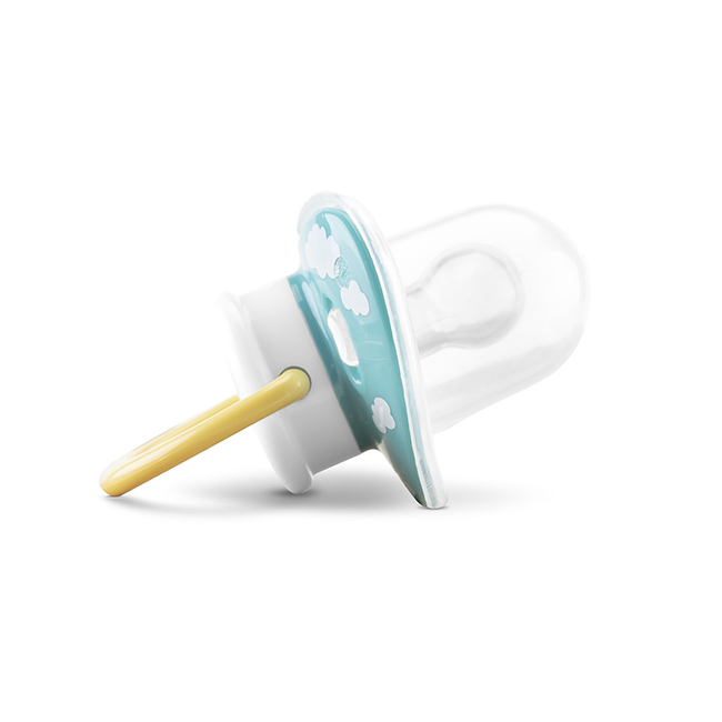 Lorelli Πιπίλες με καπάκι 2τμχ 6M+ Yellow/Blue