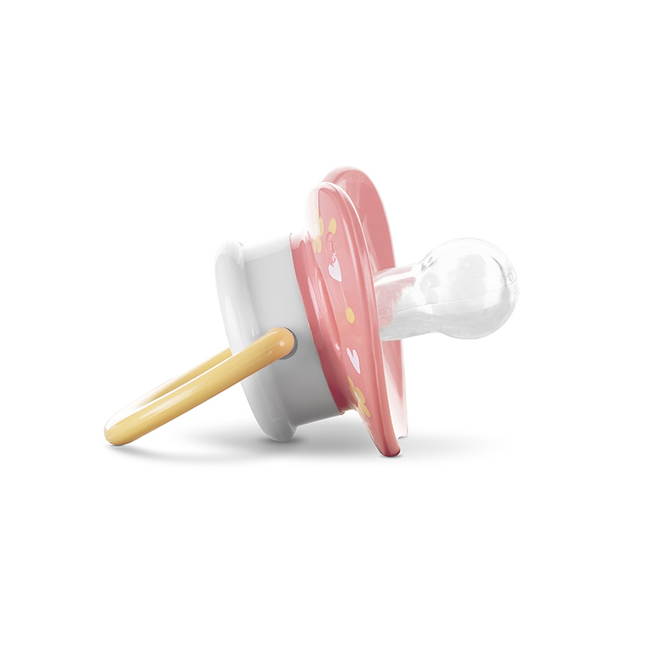 Lorelli Πιπίλες με καπάκι 2τμχ 6M+ Pink