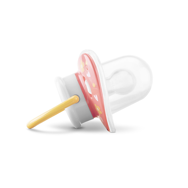 Lorelli Πιπίλες με καπάκι 2τμχ 6M+ Pink