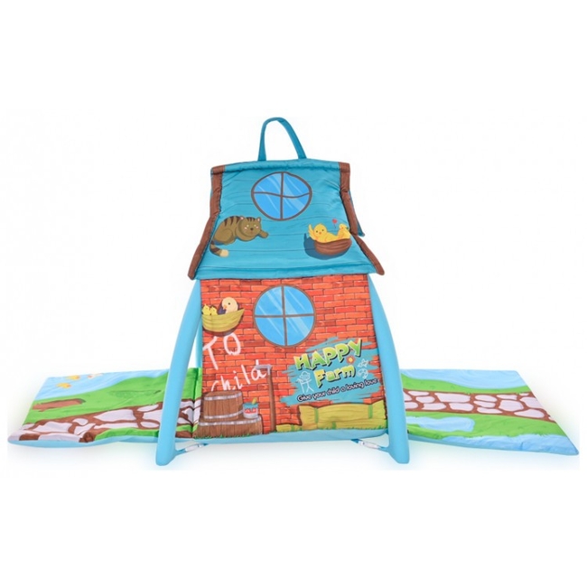 Lorelli Play Mat Little House Βρεφικό Γυμναστήριο Δραστηριοτήτων 113x56x53cm (10300420000)