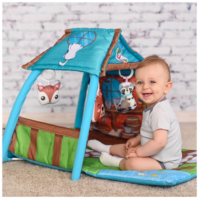 Lorelli Play Mat Little House Βρεφικό Γυμναστήριο Δραστηριοτήτων 113x56x53cm (10300420000)