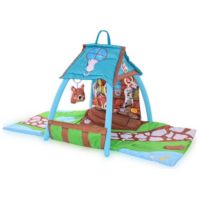 Lorelli Play Mat Little House Βρεφικό Γυμναστήριο Δραστηριοτήτων 113x56x53cm (10300420000)