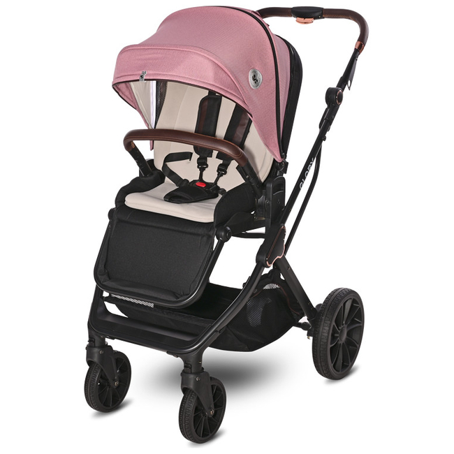 Lorelli Premium Glory 3 in 1 Reversible Baby Stroller 0-22kg with Accessories Pink 10021762301