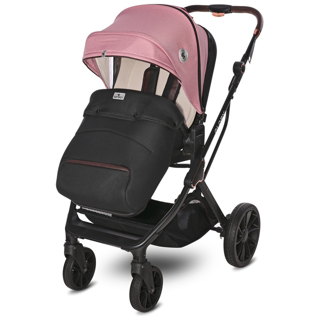 Lorelli Premium Glory 3 in 1 Reversible Baby Stroller 0-22kg with Accessories Pink 10021762301