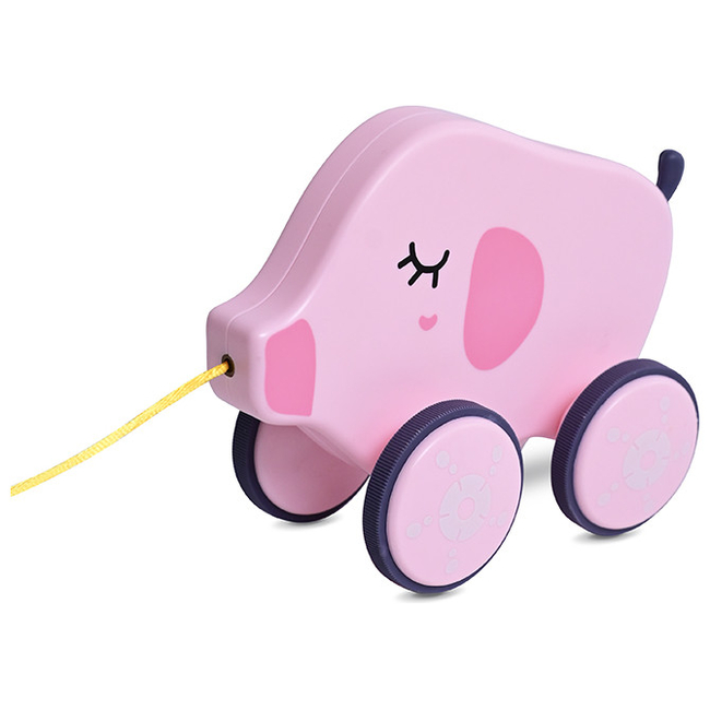 Lorelli Pull-Along Sliding Toy Pig 10191590005