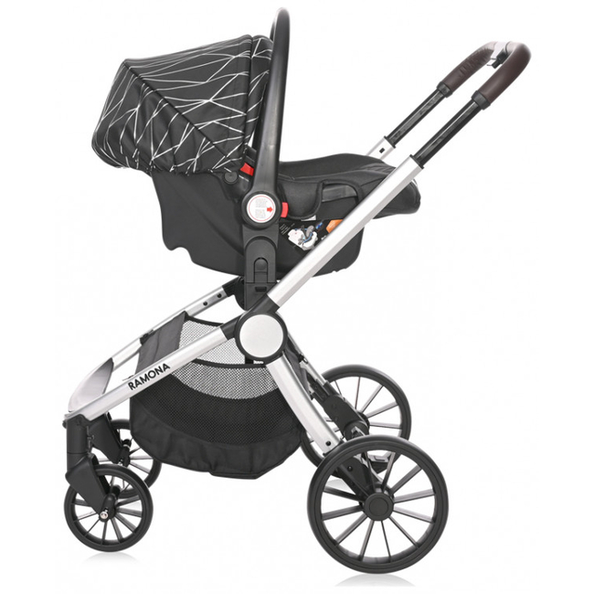 Lorelli Ramona Set 3 in 1 Travel System  0+ m Silver Stripe 10021682208