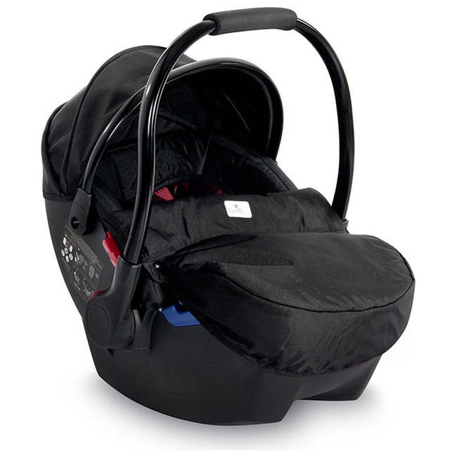 Lorelli Rimini Baby Car Seat Group 0+ Ruby Red Black 10071082165