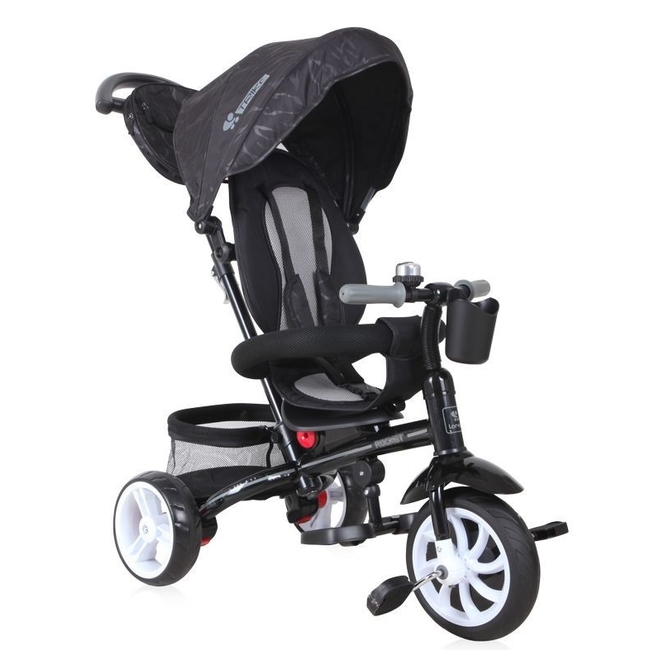 Lorelli Rocket 2 in 1  Children Tricycle Balance Bike Black 10050372106