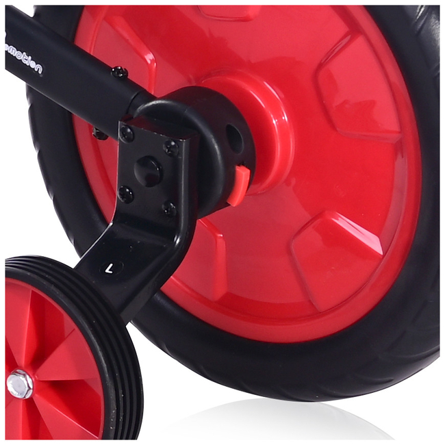 Lorelli Runner 2 in 1 Balance Bike with Pedals & Auxiliary Wheels 3+ years old Red 10410030008