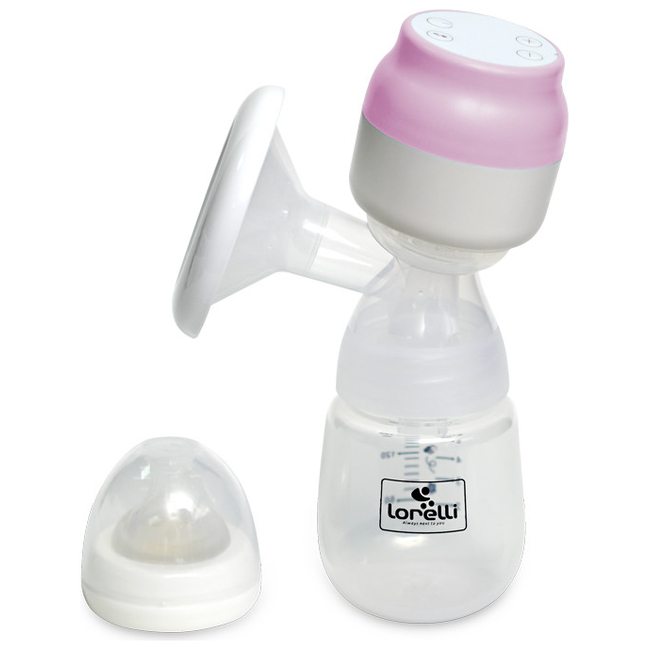 Lorelli Save your Time Electric Breast Pump with Bottle 180ml BPA Free Pink 10220600001