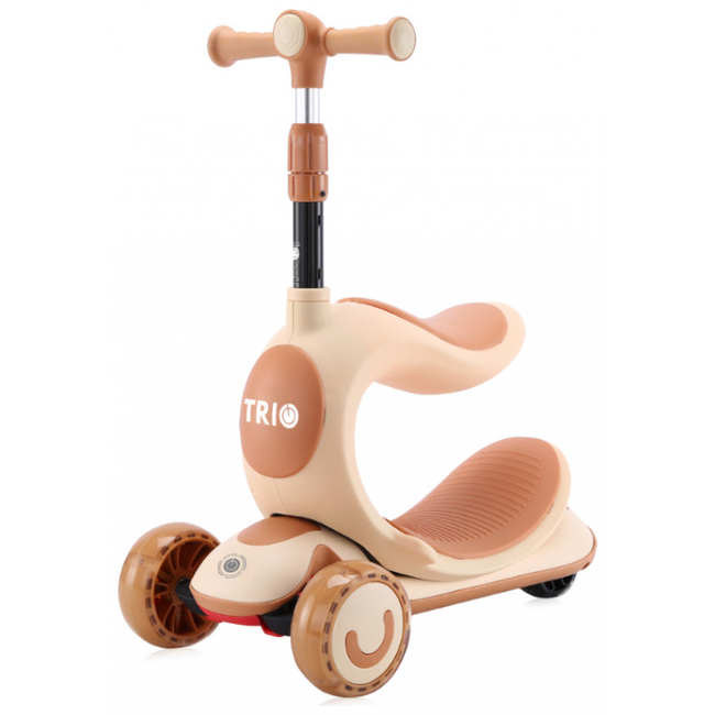 Lorelli Scooter Trio Kids with 3 Wheels 3 + years Beige 10390150001