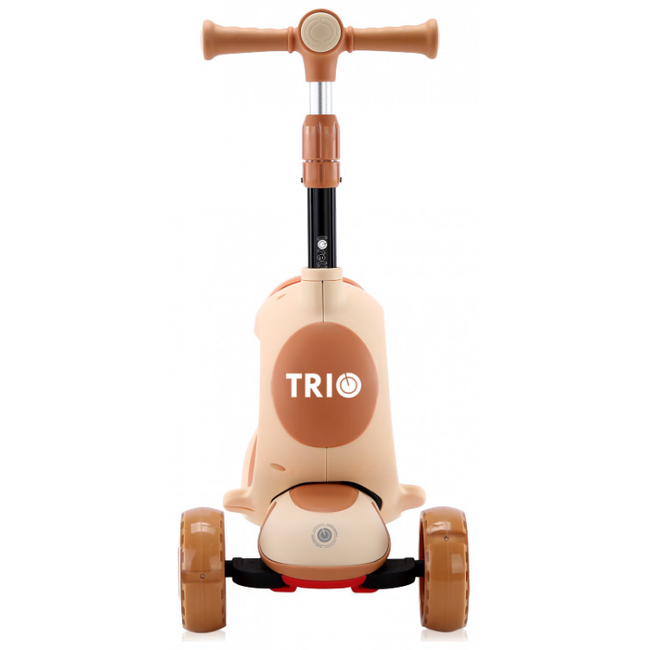 Lorelli Scooter Trio Kids with 3 Wheels 3 + years Beige 10390150001