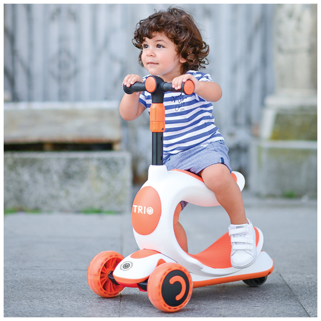 Lorelli Scooter Trio Kids with 3 Wheels 3 + years Yellow 10390150004