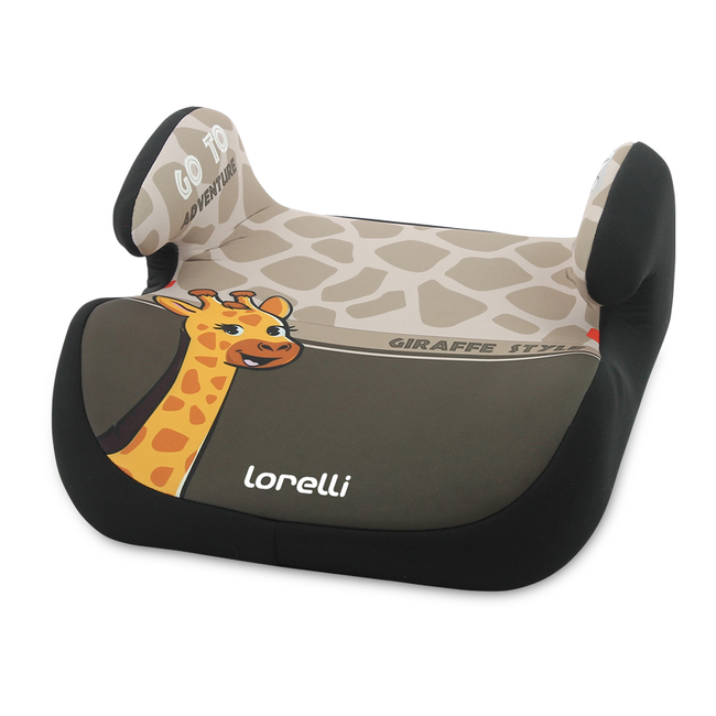 Booster Lorelli Topo Comfort 15-36Kg - Giraffe Beige  (10070992003)