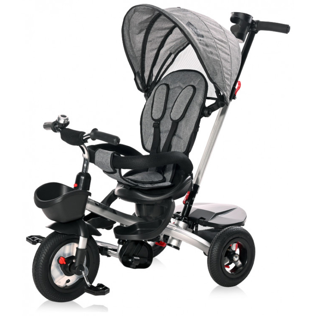 Lorelli Zippy Air Tricycle Bicycle Reversible Seat Air Wheels & Accessories Graphite 10050560001