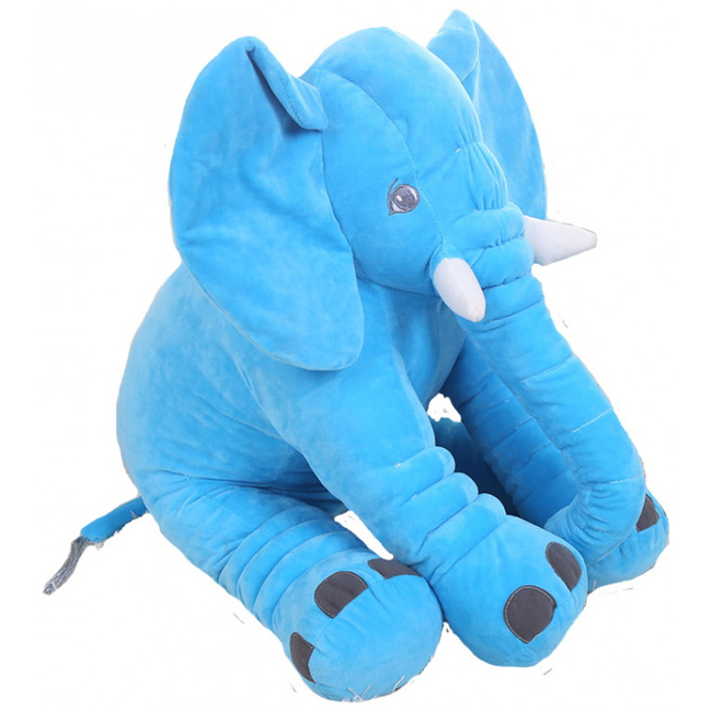 LARGE Sweet Dreams Elephant Plush Toy 55 cm Blue