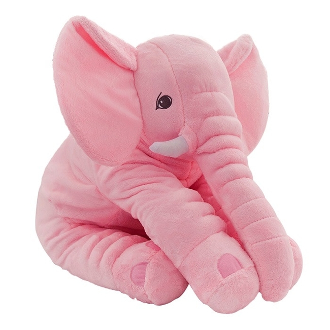 Λούτρινο Ελεφαντάκι Παρέας 37 cm - Pink