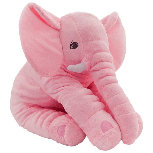 LARGE Sweet Dreams Elephant Plush Toy 80 CM Pink