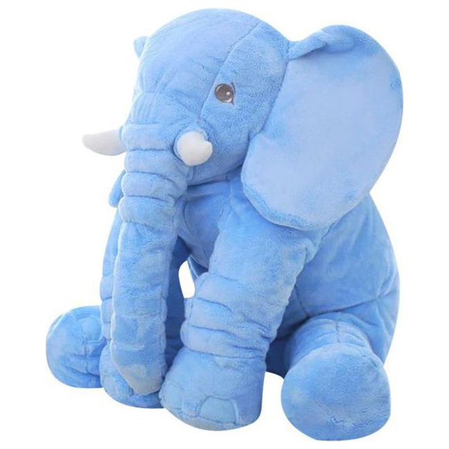 LARGE Sweet Dreams Elephant Plush Toy 70CM Blue