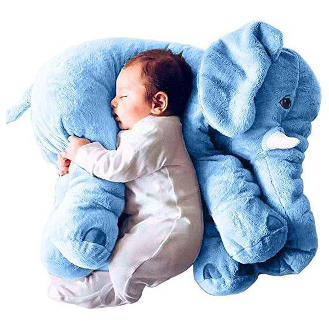 LARGE Sweet Dreams Elephant Plush Toy 70CM Blue