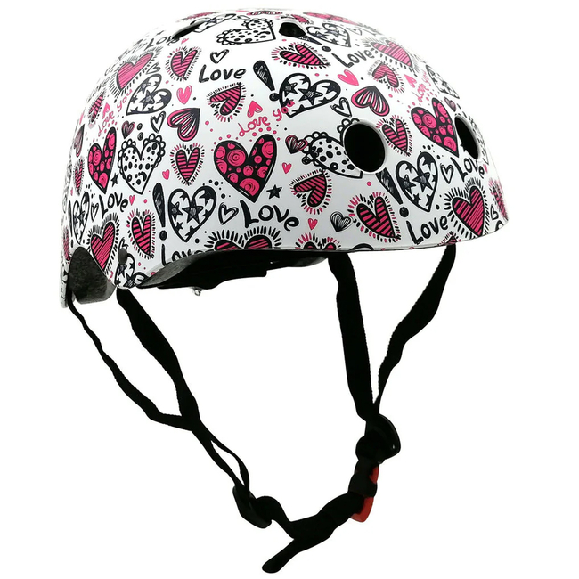 Kiddimoto Children's Helmet Love KMH107S