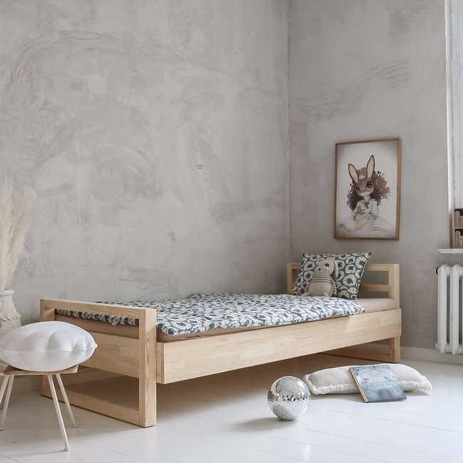 Luletto Modern Max Παιδικό Κρεβάτι (Μασίφ Ξύλο) – Διαστάσεις Κατά Παραγγελία