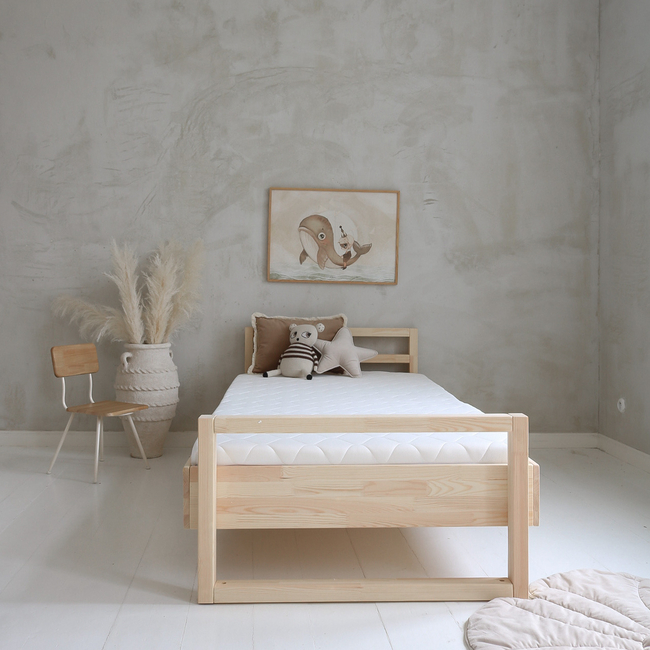 Luletto Modern Max Παιδικό Κρεβάτι (Μασίφ Ξύλο) – Διαστάσεις Κατά Παραγγελία