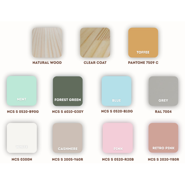 Luletto Fello Παιδικό Κρεβάτι Montessori