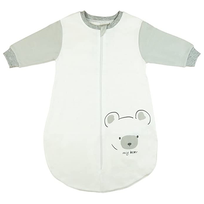 Asti Baby Sleeping Bag - White Bear 80-86 cm