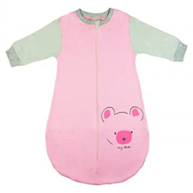 Asti Baby Sleeping Bag - Pink Bear 68-74 cm