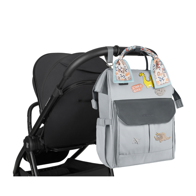 KIkka Boo Myla Τσάντα μαμάς 42x27x21  Γκρι 31108020090
