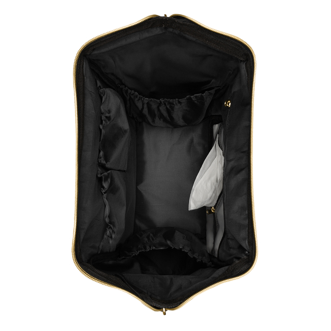 Kikka Boo Mama bag Siena Black & Gold 2025 31108020110