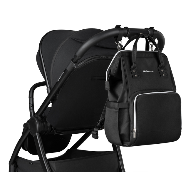 Kikka Boo Mama bag Siena Black & Silver 2025 31108020111
