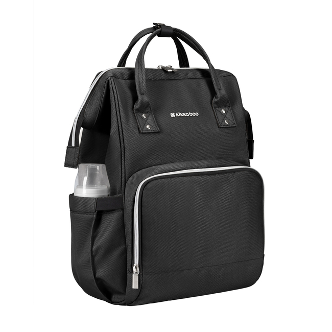 Kikka Boo Mama bag Siena Black & Silver 2025 31108020111