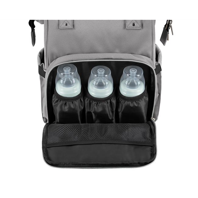 Kikka Boo Mama bag Siena Light Grey 2025 31108020113