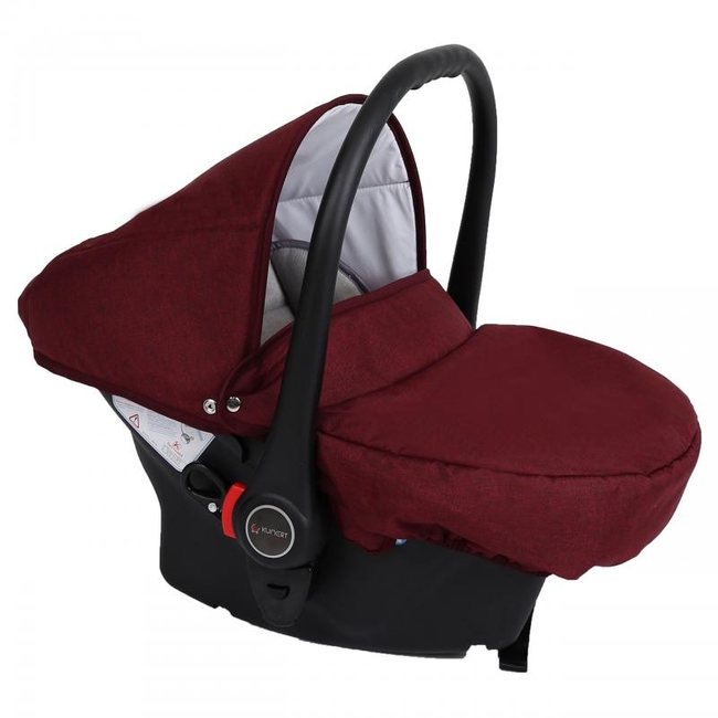 Kunert Mata 3 in 1 Complete Travel System Color Mata-08 Gold Frame Bordo