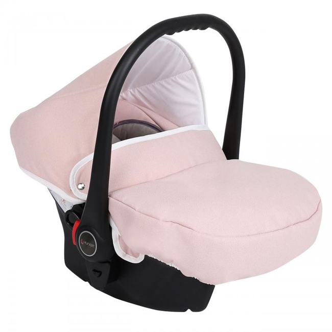 Kunert Mata 3 in 1 Complete Travel System Color Pink Mata-03 Black Frame