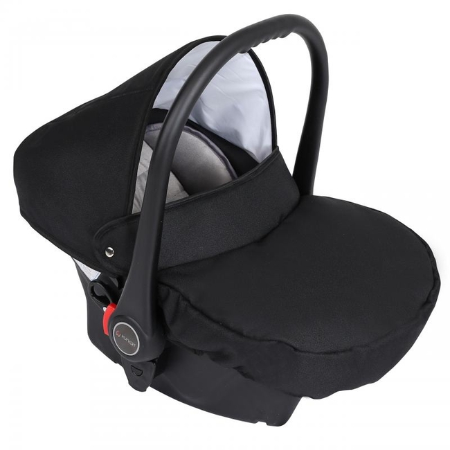 Kunert Mata 3 in 1 Complete Travel System Color Black Mata-010 Black Frame